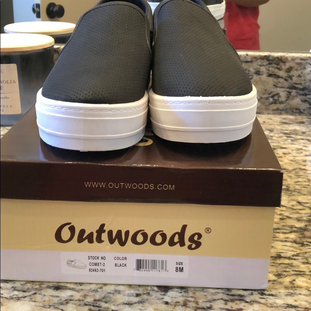 Outwoods brand slip on sneaker
